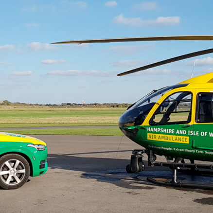 ATF Supplies Support Hampshire & Isle of Wight Air Ambulance