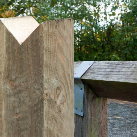100 x 100 mm Treated Bird Mouth Posts - ATF Supplies